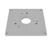 PRIWAS plaque d’insertion compatible avec Einhell TE-RO 1255 E | plaque d’insertion pour table de défonceuse compatible avec les défonceuses Einhell