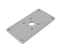 PRIWAS plaque d’insertion compatible avec Makita DRT50 | plaque d’insertion pour table de défonceuse compatible avec les affleureuses Makita