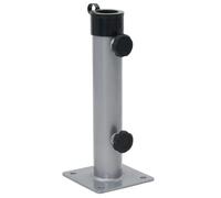 Prix bas - Base de parasol-Dalle de Parasol - SYM NEW - pour mât Ø38/48 mm argenté acier （240997422852)