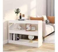 Prix bas - Bibliothèque-Meuble étagère/Séparateur de pièce - Blanc 100x30x72 cm （449646469730)