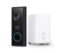 [Prix final 119€] eufy Security Sonnette vidéo Doorbell S220 sans Fil (avec Batterie) avec HD 2K, aucuns Frais mensuels, AI intégrée pour la détection des Personnes, Son bidirectionnel, Installation A
