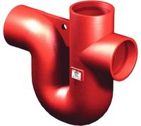 PRIX PAM GLOBAL S, siphon anti-odeurs, DN 80, 1 pièce.