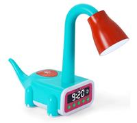 PRIXELLE Réveil Enfant Éducatif Jour Nuit, Lampe de Chevet dès 3 Ans