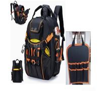 Pro 52 Poches pour Outils avec Base Rigide Orange Pro 52 Poches | Base rigide protégée, 4 pieds anti-usure, pour idéal pour chantier humide, pour robuste, longue durée