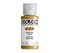 Pro-Art-Bilderpalette Doré Fluide Peinture Acrylique 1 oz -Nickel AZ Jaune