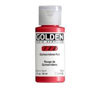 Pro-Art-Bilderpalette Doré Fluide Peinture Acrylique 1 Oz-quinacridone Rouge