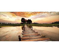 Pro-Art-Bilderpalette g1553a Tableau Mural Impression gi Motif Vue colorée 30 x 30 cm, Multicolore, 100x50 cm
