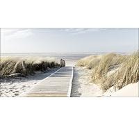 Pro-Art-Bilderpalette g1700g Tableau Mural Impression gi Motif Vue sur la mer III 100 x 50 cm, Multicolore, 60x30 cm