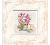 Pro-Art-Bilderpalette hF050P17 encadré Motif Spring Flowers II-Multicolore, Décoration Murale