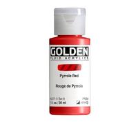 Pro-Art Golden Fluid Acrylic Peinture Acrylique 29,5 ML Rouge