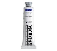 Pro-Art Peinture acrylique Golden Heavy Body 2 oz - Appareil photo primaire Cyan