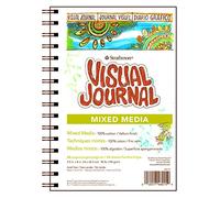 Pro-Art-Strathmore Journal visuel en vélin pour Techniques Mixtes 14 x 20,3 cm, 34 Feuilles, Papier, Blanc, 14 x 20,3 cm