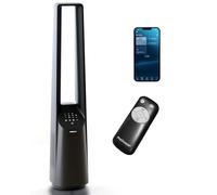 Pro Breeze Ventilateur Colonne Sans Pale - Ventilateur Tour Intelligent 101 cm - WiFi - Ultra silencieux avec Télécommande, Ecran LED, 6 Vitesses, 5 Modes et Oscillation à 60°