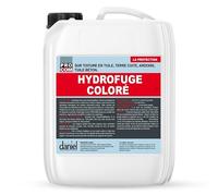 PRO COM Hydrofuge coloré toiture, imperméabilisant toiture tuile, ardoise, terre cuite, béton, ciment, ravive les teintes 20 litres