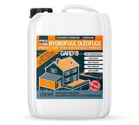 PRO COM Imperméabilisant hydrofuge oléofuge anti tâches GARDA9 - Terrasse, sol, mur, façade, toiture, 20 litres