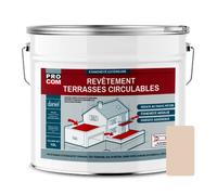 PRO COM Peinture Étanchéité Terrasse 10L Sable