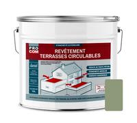 PRO COM Peinture Étanchéité Terrasse 10L Vert Clair