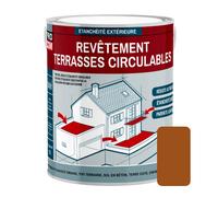 PRO COM Peinture Étanchéité Terrasse 2.5L Terre Cuite