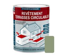 PRO COM Peinture Étanchéité Terrasse 2.5L Vert Clair