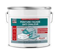 Peinture façade anti chaleur, peinture blanche réflective 10 litres Blanc