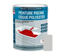 PRO COM Peinture Piscine - 3 Kg - Gris Clair