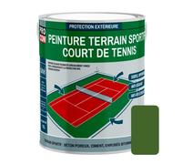 PRO COM Peinture tennis, peinture terrain de sport, rénovation et protection de terrain sportif 2.5 litres