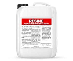 PRO COM Résine d'accrochage, adjuvant ciment, mortier, béton, améliore la résistance, l'imperméabilité, la dureté - Résine latex 20 litres