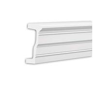 PRO[f]home® - Architrave 434302 Profil de façade Moulure décorative Moulure exterieure style Néo-Classicisme blanc 2 m Profhome