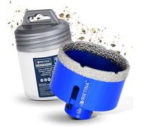 Pro Foret à Carrelage 68mm x M14 Trépans Diamant Carrelage pour Meuleuse D'angle, Sec et Humide Scie Cloche Grès Cérame Foret Meche