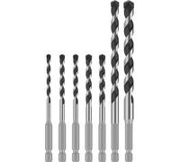 Bosch Set de forets PRO HEX-5 pour pierre - 7 pièces: 4x100,5x100,5x100,6x100,6x100,8x150,10x150 mm