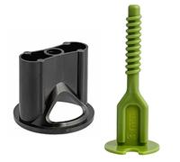 Pro-Leveling - Kit nivellement carrelage croisillon autonivelant à visser (3mm, 1500 bases + 250 têtes à visser)