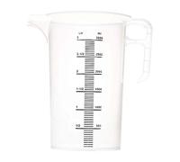 Pro-Measures Verre doseur FD328 en polypropylène, capacité 3L, 249 mm x 174 mm x 174 mm, translucide