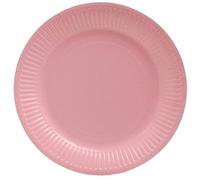 Pro Nappe - Réf. 79214i - 20 Assietes - diamètre 23 cm - carton - rose