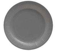 Pro Nappe - Réf. 79218i - 20 Assiettes - diamètre 23 cm - carton - gris