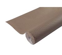 Pro Nappe - Réf 800650I - Carton de 16 nappes jetables en papier gaufré -Gaufrage unique, esthétique et profond - Rouleau de 6 M de long et 1,20 M de large - Couleur taupe -Fabriqué en France
