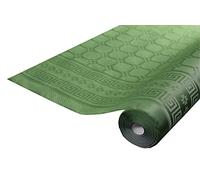 Nappe en rouleau papier damassé -1,18 x 25m - Vert sapin