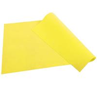 Pro Nappe - Réf. S340124I - Set de table non tissé spunbond - Tissu indéchirable, déperlant et essuyable - Format 30X40 - Couleur jaune - Fabriqué en France - En barquette de 100 sets