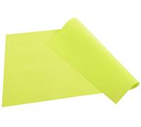 Pro Nappe - Réf. S340131I - Set de table non tissé spunbond - Tissu indéchirable, déperlant et essuyable - Format 30X40 - Couleur vert kiwi - Fabriqué en France - En barquette de 100 sets