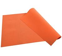Pro Nappe - Réf. S340143I - Set de table non tissé spunbond - Tissu indéchirable, déperlant et essuyable - Format 30X40 - Couleur orange- Fabriqué en France - En barquette de 100 sets