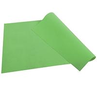 Pro Nappe - Réf. S340148I - Set de table non tissé spunbond - Tissu indéchirable, déperlant et essuyable - Format 30X40 - Couleur vert pomme - Fabriqué en France - En barquette de 100 sets