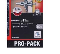 PRO-PACK ""Molly"" - 50 chevilles métal à expension