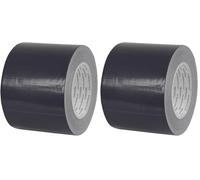 Pro Power AGT100X50BLK Ruban adhésif imperméable Noir 100 mm x 50 m (Lot de 2)
