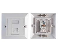 Pro Signal PSG91589 Prise simple RJ45 Cat5e Blanc