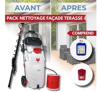 PRO SPRAYER EVO PHOENIX 1 Batterie + 5L NET'PRO + perche télescopique EVO 5.4 m
