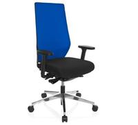 PRO-TEC 700 - Siège de bureau de qualité professionnelle Noir / Bleu