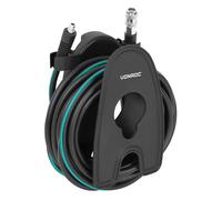 VONROC PRO Tuyau à air 10m - 15 bar - tuyau pour compresseur d'air - Raccord universel - DIN/EURO Mâle - DIN/EURO/ORION Femelle