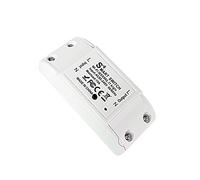 proAMEDEN Interrupteur intelligent WiFi 10 A, 2,4 GHz, télécommande, application Tuya ou Smart Life, compatible avec Alexa et Google Home, programmation horaire, minuterie et contrôle partagé, 1/un