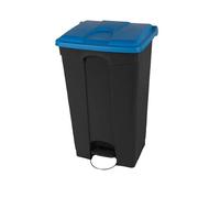 Probbax Poubelle de Tri à Pédale 90 Litres 50% Recyclé