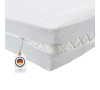 PROCAVE Housse de Matelas en Tissu éponge Non matelassé 90 x 210 cm - Hauteur du Matelas 10-15 cm - Protège-Matelas