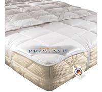 PROCAVE protège-Matelas Respirant, Couvre-Matelas Doux 100% Coton, alèse pour Matelas, sur-Matelas avec 4 Coins élastiqués 80x200 cm